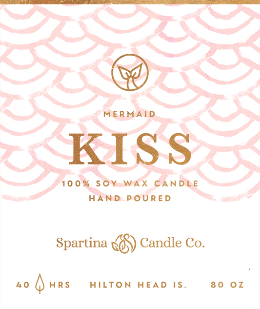 Kiss Candle Box Package Design